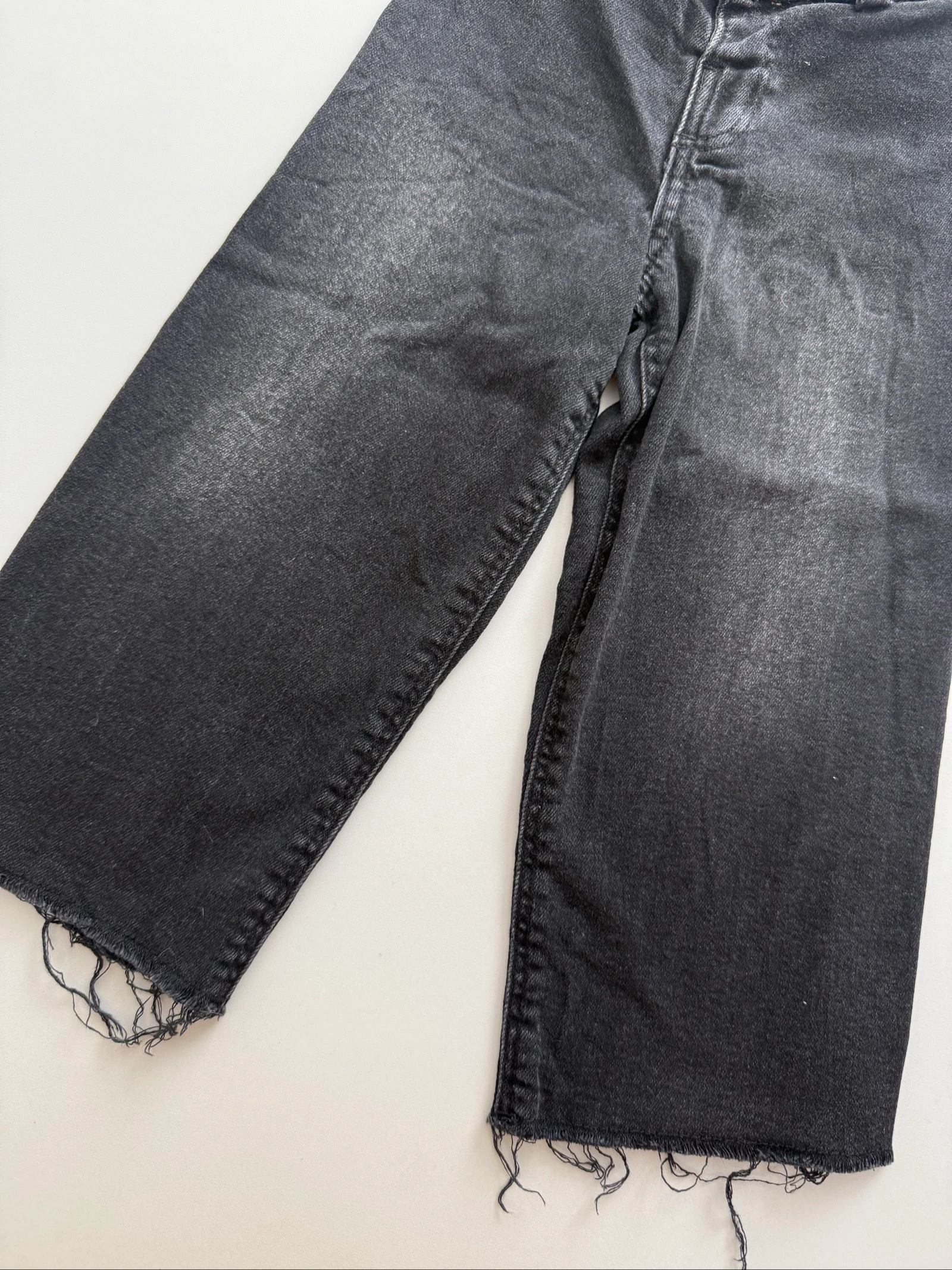 Jeans ancho negro – photo 3